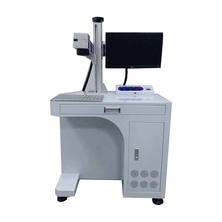 20w table type fiber laser marking machine for metal namepate