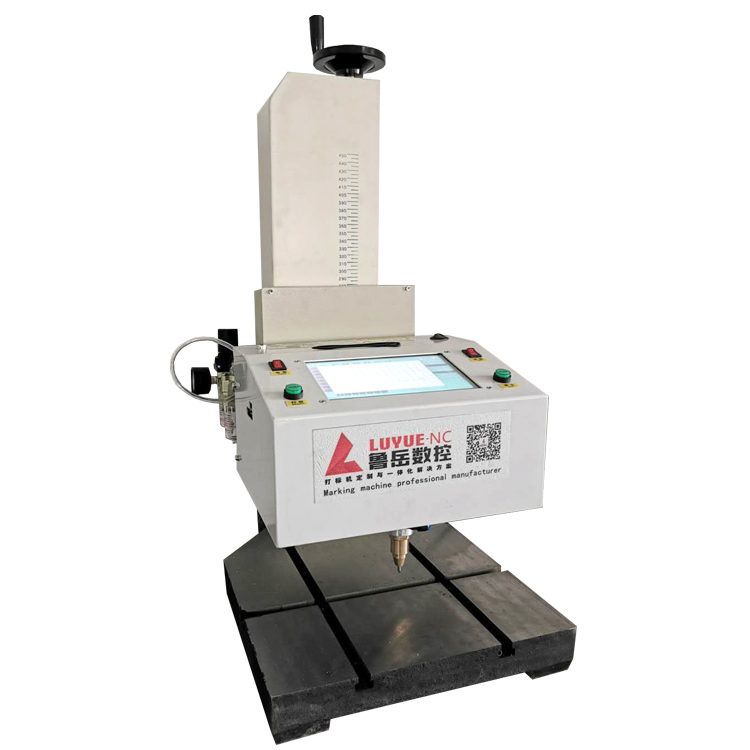 Pneumatic Metal Nameplate Engraving Machine Marking Machine for Aluminum