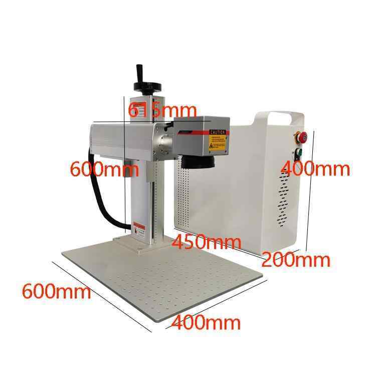 20w split laser marking machine for metal industry metal engraving machine with high quality